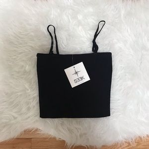 LF Seek the Label Bandage Crop Top